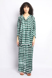 Green Shibori Breezy Co-Ord