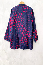 Blue And Pink Blazer Set