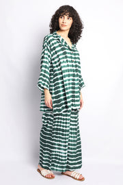Green Shibori Breezy Co-Ord