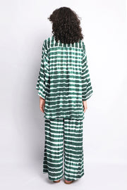Green Shibori Breezy Co-Ord