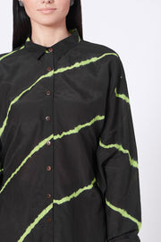 Black And Neon Shirt Co-Ord