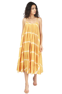 Shibori Summer Maxi Dress