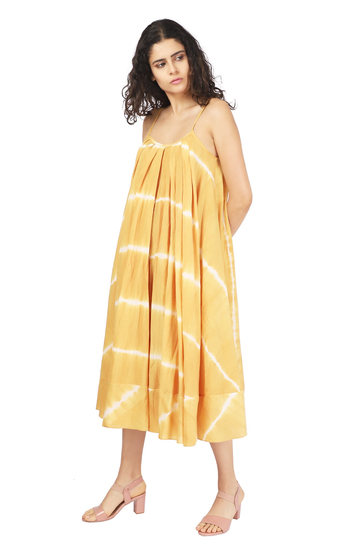 Shibori Summer Maxi Dress