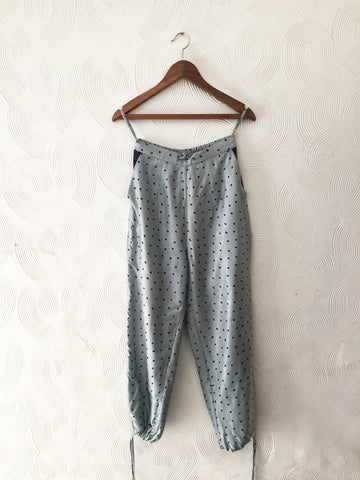 Grey Bandhani Pants