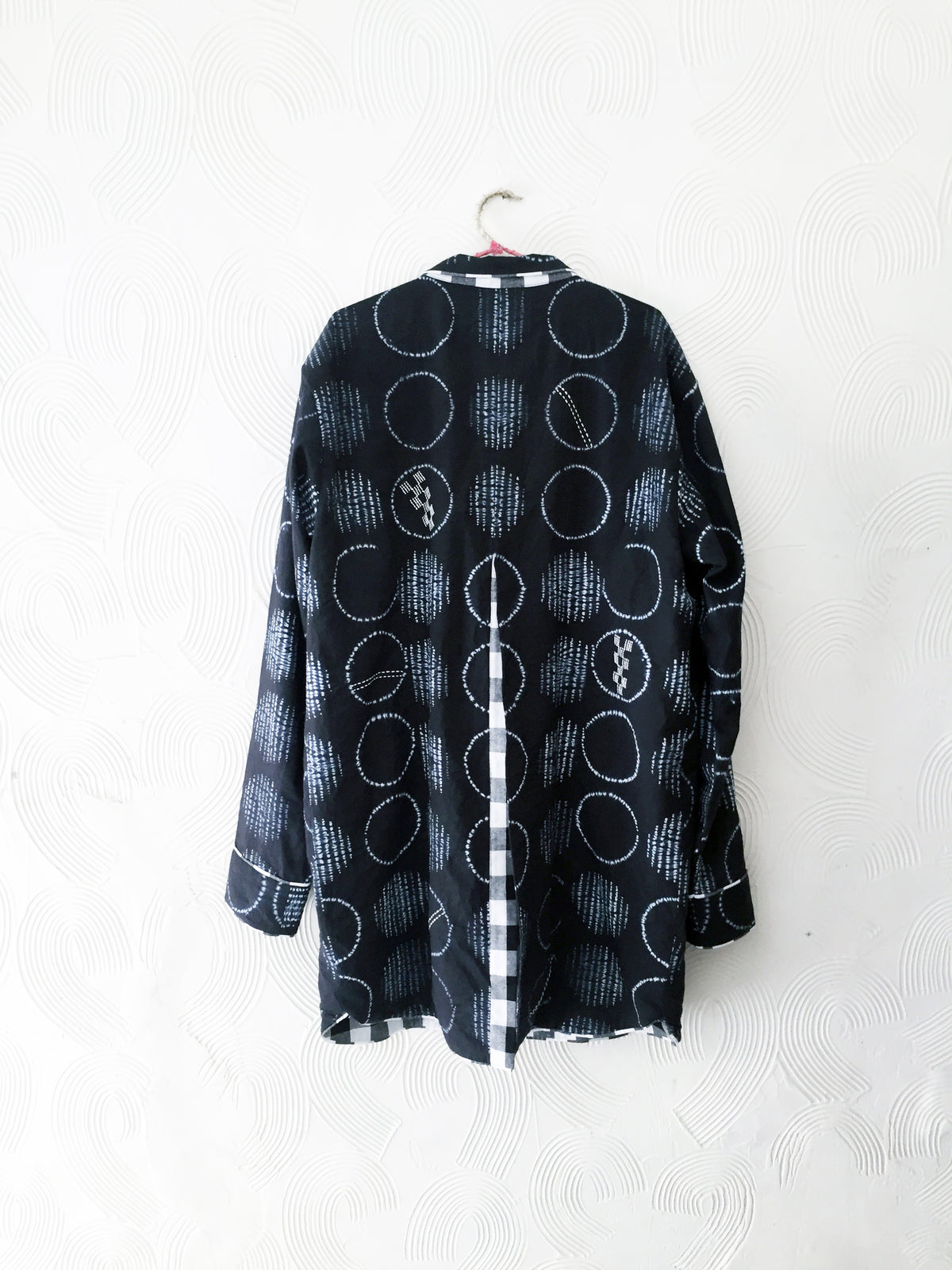 Black Shibori Jacket